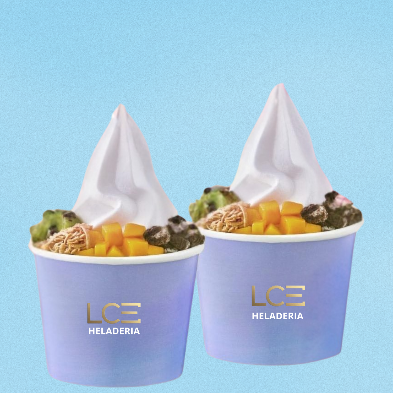 BARRA DE HELADOS SUAVES & YOGURT CON TOPINGS